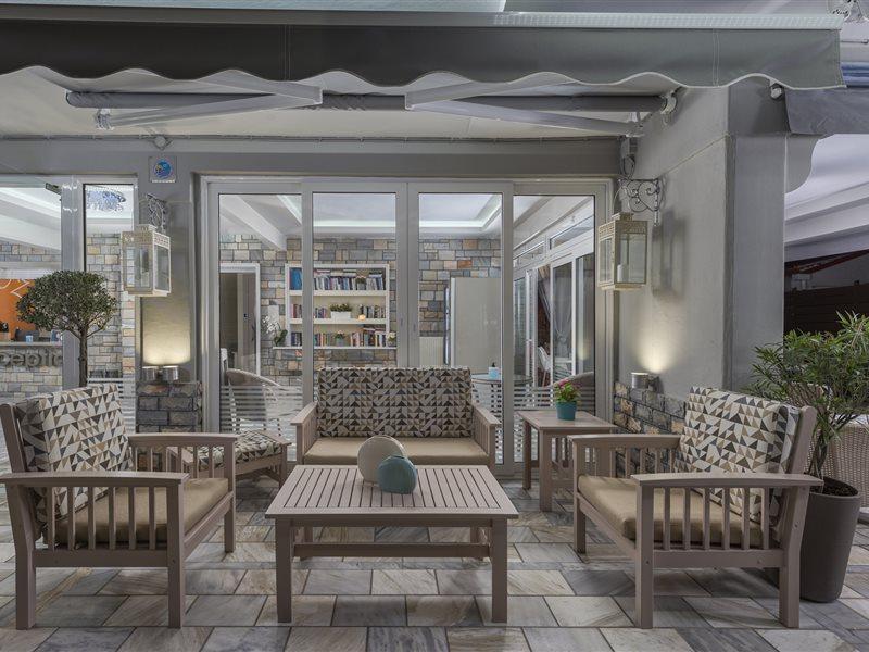 Ouzas luxury Hotel Olympiakí Aktí Exterior foto