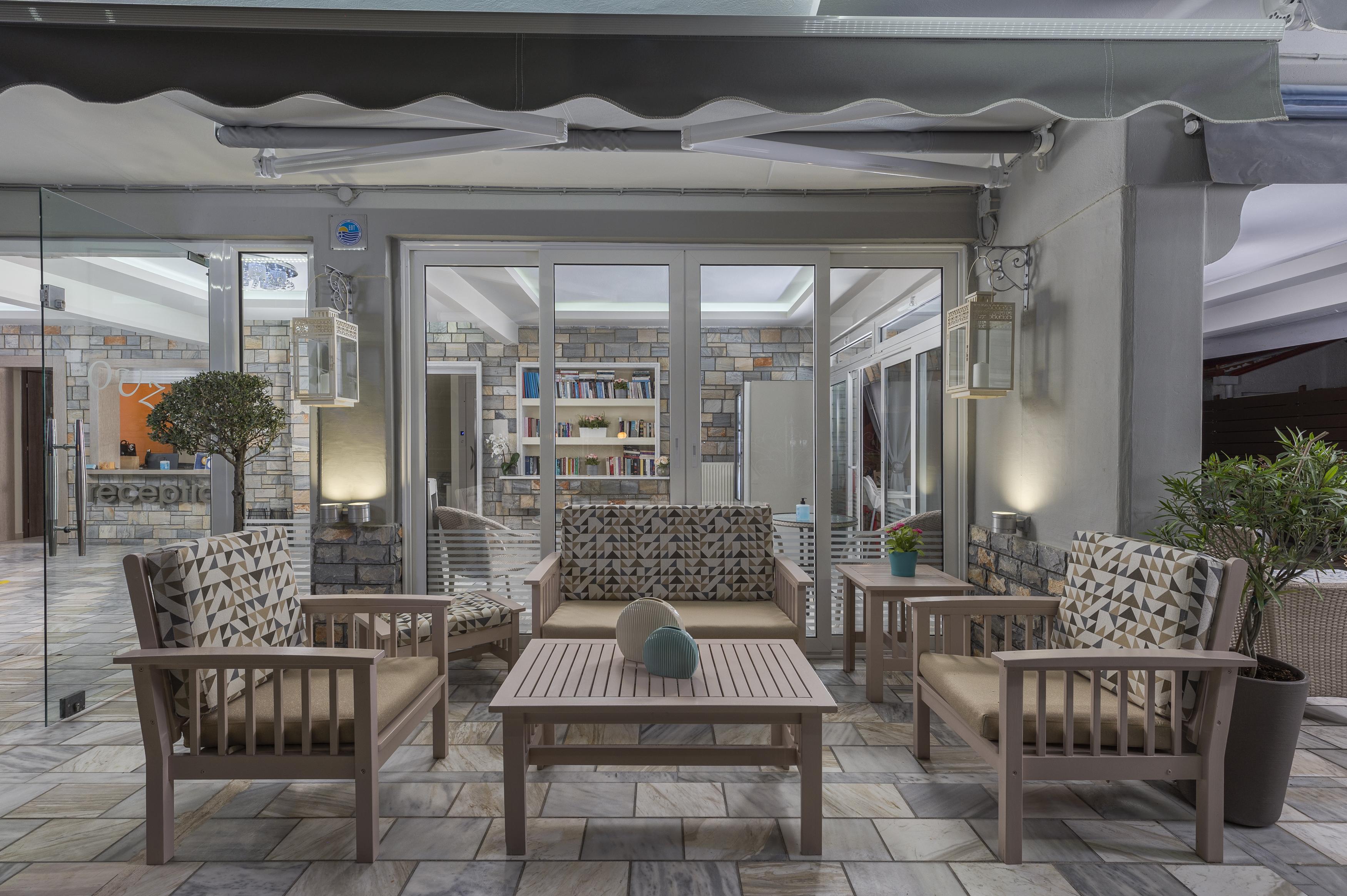 Ouzas luxury Hotel Olympiakí Aktí Exterior foto