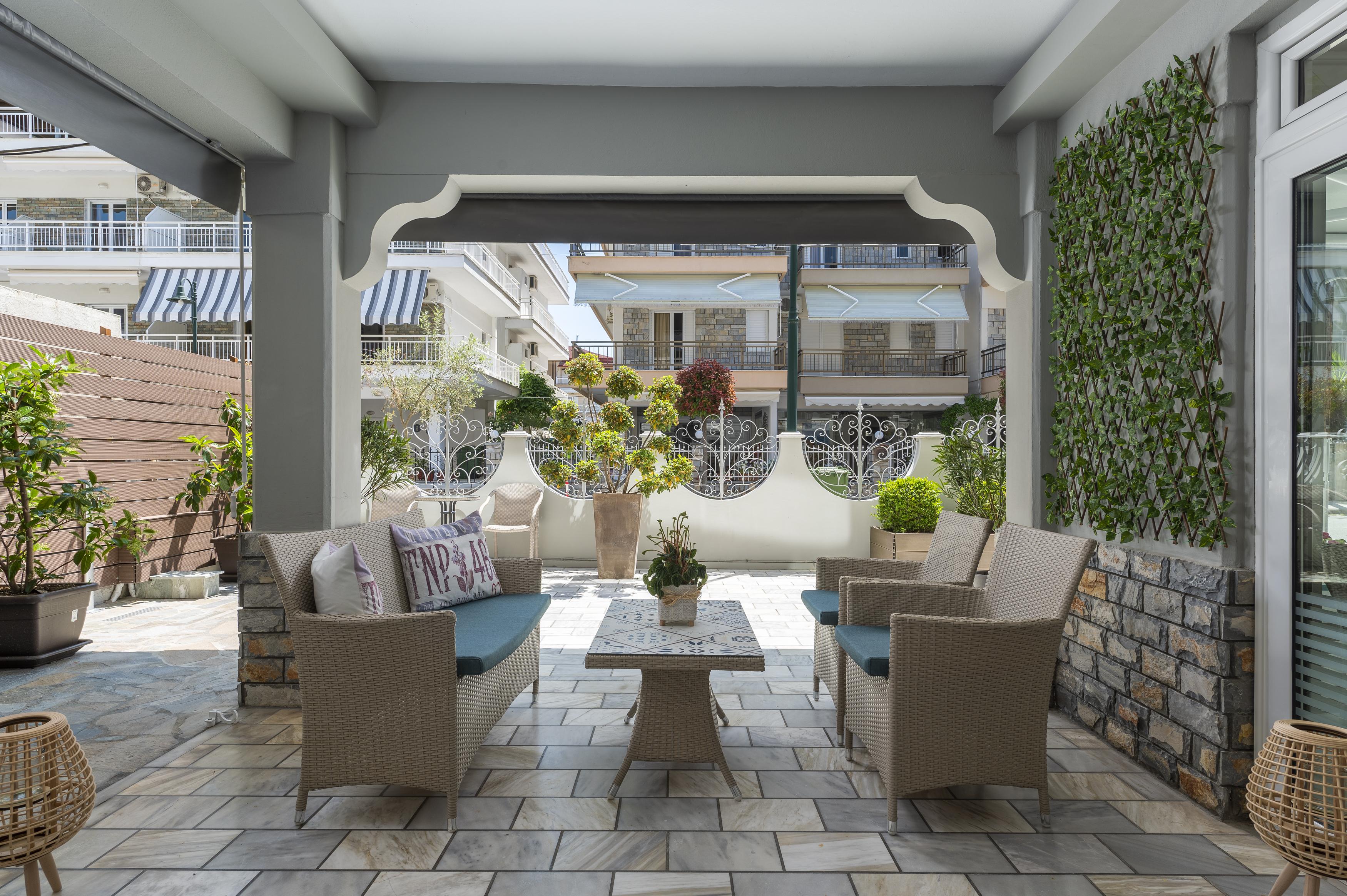 Ouzas luxury Hotel Olympiakí Aktí Exterior foto
