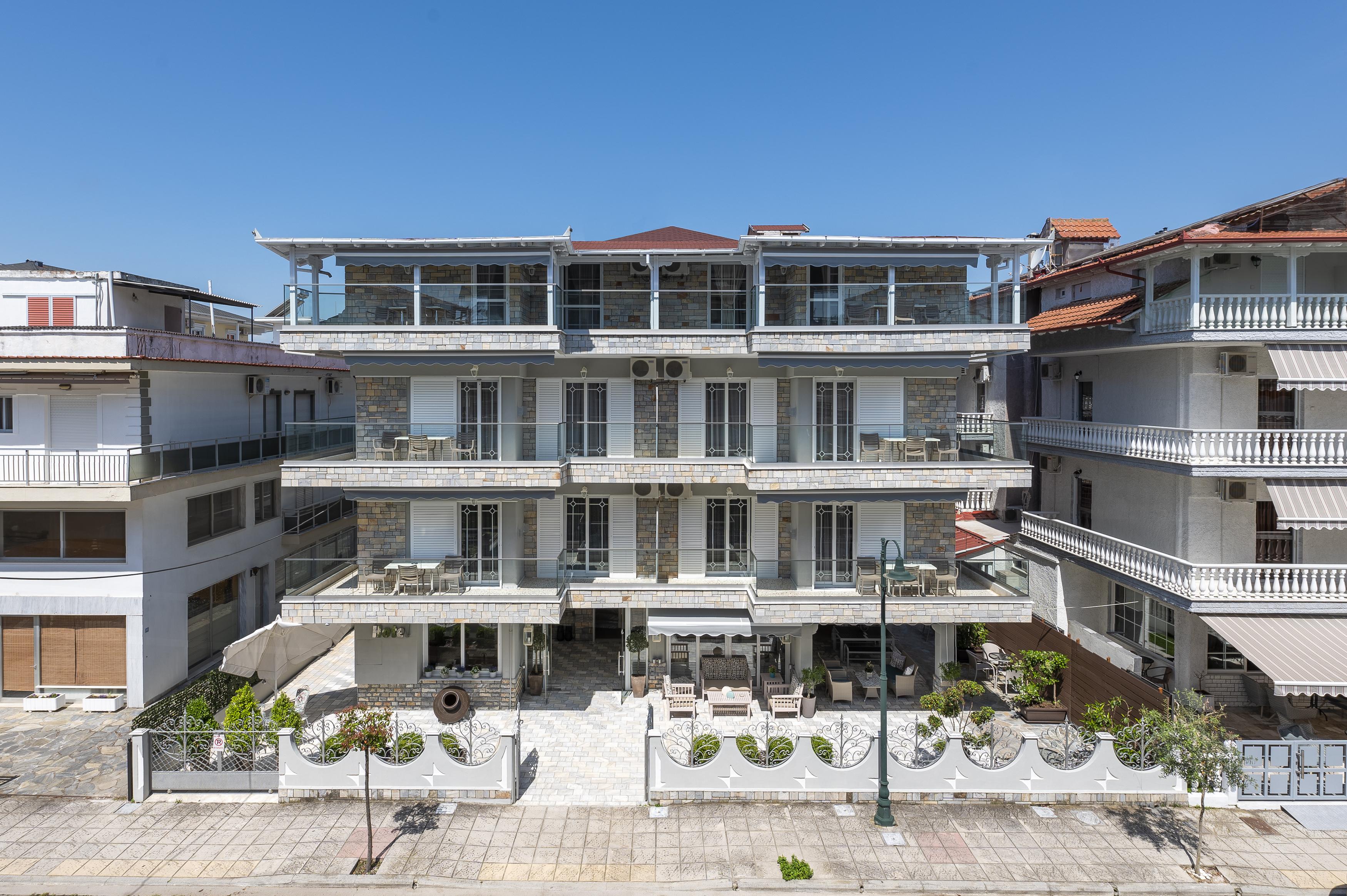 Ouzas luxury Hotel Olympiakí Aktí Exterior foto